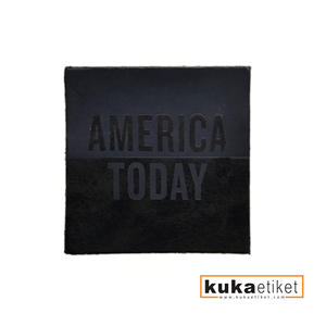 Etiqueta de Marca de Ropa Lavable de Cuero Sintético PU Personalizada de Alta Calidad, Logotipo Personalizado, Colores y Tamaños Personalizados para Zapatos y Prendas - Product Image 2