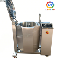 Casserole à induction électromagnétique - 140L/300L, chauffage direct, agitation bidirectionnelle, minuterie pour la cuisine |   Usine alimentaire CE