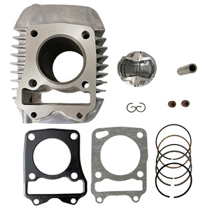 Piezas de Motor de Motocicleta, Cilindro de Motor de Motocicleta Compatible con Honda KYZ Wave125 XRM125, Diámetro del Cilindro de 57 mm - Product Image 6