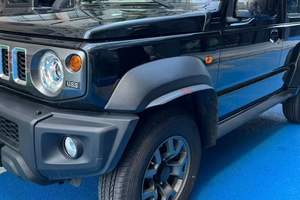 Meilleure vente accessoires tout-terrain extension de fusée d'aile modifié <span class=keywords><strong>3</strong></span> <span class=keywords><strong>portes</strong></span>/5 <span class=keywords><strong>portes</strong></span> garde-boue arrière noir fusées pour Jimny - Product Image 3