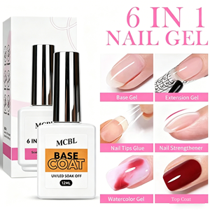 Gel <span class=keywords><strong>de</strong></span> Uñas TPO Free, Esmalte en Gel Removible, Base y Capa Superior, Gel <span class=keywords><strong>de</strong></span> Extensión para Uñas Postizas, Gel para Uñas Acrílicas, Superventas - Product Image 1