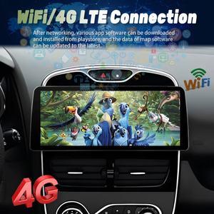 Lecteur vidéo de voiture stéréo pour Renault Clio 4 2012-2016, écran 12,3 pouces 1920*720, radio Android 13, GPS, multimédia, Carplay, autoradio - Product Image 3