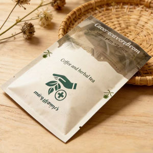 Muestra gratis a prueba de humedad 50g 100g té café grano aperitivos personalizado impreso autosellado Stand Up Bag - Product Image 5