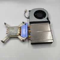 Disipador de Calor Delgado para CPU con 3 Tubos de Calor para PC Todo en Uno Intel ITX, Procesador LGA 1150 1155 1151 1156, Ventilador de 80 mm, HTPC