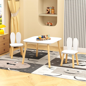 Wholesale Children Wooden <strong>Activity</strong> Sensory Play <strong>Table</strong> <strong>Toddler</strong> Wood <strong>Table</strong> and Chair Set - Product Image 3