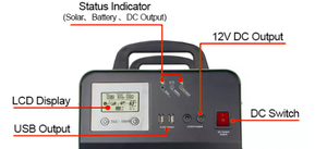 Sistema de energía solar fuera de la red para el hogar, respaldo de energía de 1kw, 5kw, sistema solar doméstico, generador de energía completo de 5000w - Product Image 5