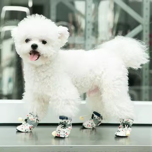 HelloKitty Classic Style Soft Sole <strong>Shoes</strong> <strong>for</strong> Puppy Dog <strong>Cat</strong> Anti-Slip Reflective Strip Design Pet Dog Cotton Material - Product Image 3