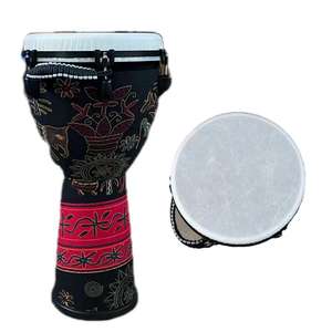 Tambour africain Wanhua, tambour mexicain en bois, peau <span class=keywords><strong>de</strong></span> mouton, écologique, éducatif, logo personnalisé, jouet - Product Image 2