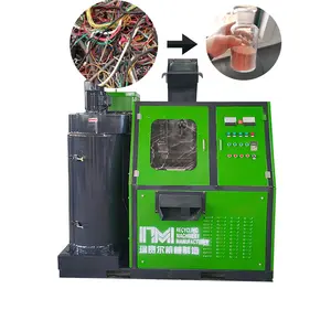 O granulador de cabo recicla a máquina de reciclagem da separação do fio de cobre da sucata do equipamento de descascamento de fios com marcação CE