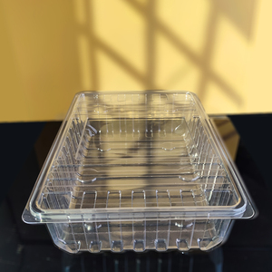Dessert <strong>Container</strong> with Transparent Lid Bread Box, Used for Baking, Cake, Biscuit Rectangular <strong>Display</strong> Box - Product Image 2