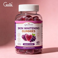 Gummies Vitaminées OEM pour l'Éclaircissement de la Peau, Soin Cheveux, Peau et Ongles, Gummies au Collagène et Super Gluta pour l'Éclaircissement Cutané