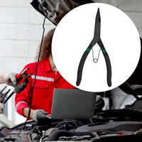 Jeu de pinces à circlips professionnel 4 pièces, robustes, pour circlips internes et externes, avec mâchoires droites et courbées, pour l'automobile