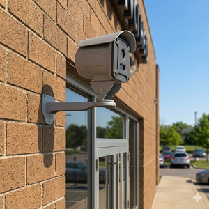 Boîtier de caméra IP HD en aluminium moulé sous pression, boîtier de caméra de sécurité CCTV, garantie, capteur CMOS - Product Image 2