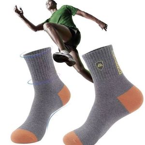 Maxownd Crew <b>Socks</b> Polyester Anti-Foul Daily Casual Mid-Calf <b>Socks</b> Color-Blocked Design Zhuji Origin - Product Image 2