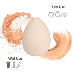 Biểu Tượng Tùy Chỉnh 100% Vegan Siêu Mềm <span class=keywords><strong>Latex</strong></span> Miễn Phí Vẻ Đẹp Bọt biển Khỏa Thân Trang Điểm Màu Trắng Bọt biển Cho Nền Tảng Trên Khuôn Mặt - Product Image 4