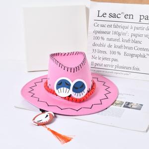 Vente en gros <span class=keywords><strong>Chapeau</strong></span> Seau <span class=keywords><strong>de</strong></span> Dessin Animé <span class=keywords><strong>Portgas</strong></span> <span class=keywords><strong>D</strong></span> <span class=keywords><strong>Ace</strong></span> Anime Cosplay Props Polyester Matériel pour les Fêtes Prix Bas - Product Image 5
