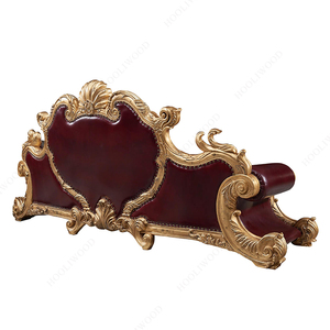 <span class=keywords><strong>Sofa</strong></span> gaya Barok merah emas, furnitur ruang tamu klasik <span class=keywords><strong>sofa</strong></span> Barok Perancis kayu beludru mewah - Product Image 2