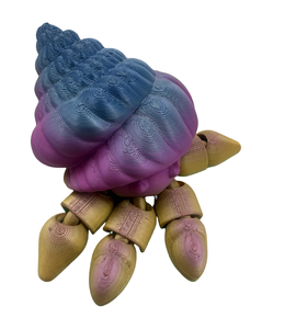 Maßgefertigtes 3D-Gedrucktes Plastik-Eremitkraken-Modell Hochwertige Bearbeitungsdienstleistungen für Neuartige Dekorative Tierspielzeuge - Product Image 1