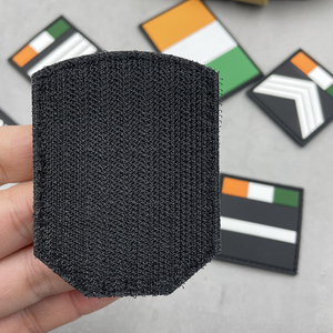 Ngà bờ biển cờ vá đồng phục lớp huy hiệu phụ kiện tùy chỉnh cao su PVC vá - Product Image 3