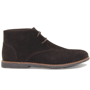 Mens di Modo di Colore Solido In Pelle Scamosciata Tacco Medio Stivali Da uomo Classic Lace up Stivali <span class=keywords><strong>Chukka</strong></span> - Product Image 2