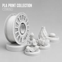 Filament PLA Soie Monotone Haute Brillance pour 3D, Bobine de 1kg, Lisse, Écologique, pour Moulage, Diamètre 1.75mm, Marque CHING LEUNG, Décoratif