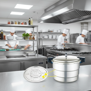 <span class=keywords><strong>Olla</strong></span> a Presión <span class=keywords><strong>de</strong></span> Aluminio Ecológica <span class=keywords><strong>de</strong></span> 26L, Compatible con Gas e Inducción, en Oferta en el Mercado Americano - Product Image 2