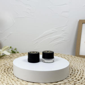 Child Resistant 3.5g 7g <b>Glass</b> Jar Custom for Flower <b>Packaging</b> with CR lids - Product Image 1