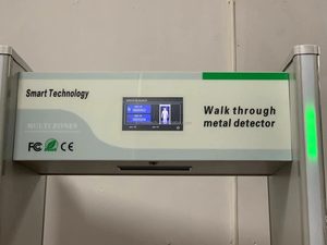 Metal Detectar Portão Passando Zonas Caminhada Alta Segurança Através <span class=keywords><strong>Detector</strong></span> De Metal 33 Zonas Portão De Segurança - Product Image 4