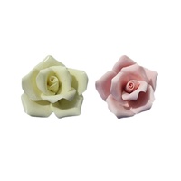 Décoration de mariage en porcelaine, fleurs artificielles en céramique, vente en gros directe d'usine, tailles personnalisables, décoratives