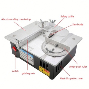 Mini Sega da Tavolo 110V/220V, Macchina da Taglio da 2 Pollici per Legno e Lega di Alluminio, Utensile di Precisione per Fai-da-Te - Product Image 3