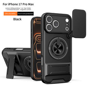 Étui de téléphone à fenêtre coulissante pour Samsung A73 A72 M16, béquille rotative à 360 degrés, coque antichoc compatible avec Samsung A53 A333 A26 - Product Image 1
