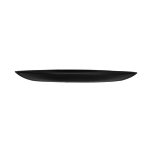 Vaisselle Shulopal 9.5 pouces moins Brakaege Design Unique <span class=keywords><strong>Pizza</strong></span> assiette de fruits plat verre <span class=keywords><strong>opale</strong></span> noir grande assiette ronde cuisine - Product Image 2