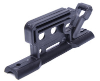 Aislador de clip de alta resistencia para cercas eléctricas, material PP resistente a los rayos UV para postes de madera, seguridad agrícola
