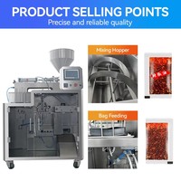 Machine de remplissage et de scellage électrique automatique PLC 200 sachets, haute précision, haute efficacité, facile à utiliser, pour sachets de petites sauces alimentaires