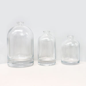 ขวดน้ำหอมทรงกลม 50 มล. หรูหรา น้ำหนักมาก คุณภาพสูง ดีไซน์ขวดปรับแต่งได้ บรรจุภัณฑ์แก้วสำหรับผลิตภัณฑ์ดูแลผิวแบบกำหนดเอง - Product Image 6