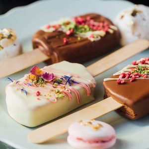 50Pcs 6 Inch <strong>Wooden</strong> Popsicle Craft Sticks Wide Lollipop Sticks Ice Pop Sticks Creative Kids Education Home Art <strong>Projects</strong> - Product Image 6