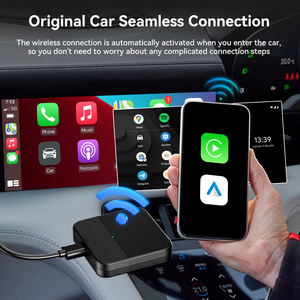 Carlink <span class=keywords><strong>TPC</strong></span> Cpc200 Mini 3-3 Pro Adaptador de juego de coche inalámbrico Android Auto Usb Carplay Ai Box para motocicleta Apple - Product Image 4