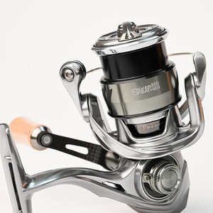Moulinet spinning léger DMK <span class=keywords><strong>DF500</strong></span> en fibre de carbone de haute qualité 6.2:1 148g pour la pêche en étang et en réservoir - Product Image 1
