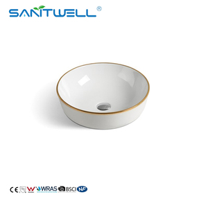 Lavabo da bagno artistico di design Chaozhou, stile popolare, con decorazione a ciotola, da appoggio - Product Image 3