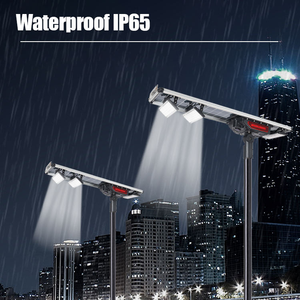 Lampadaire solaire LED extérieur tout-en-un 10000LM à 20000LM pour projets routiers, avec batterie intégrée 200AH - Product Image 6