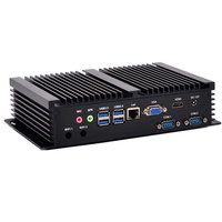 Partaker Fanless Industrial PC I5 4278U 8350U 1235U 1335U I7 8565U 10510U 1165G7 1260P I3 7020U VGA HD Dual Display Desktop PC