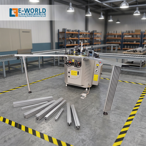 EWORLD Stainless Steel <b>Corner</b> Crimper Window Frame Crimping Machine CNC Envelope Making Machine Easy Operate 2.2KW 1 Year - Product Image 1