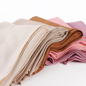 Zifeng OEM Turbante Nigeriana Para Casamento Tradicional Venta al por mayor Plain Bubble Chiffon Hijab - Product Image 4