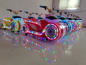 Voiture tamponneuse électrique 24V 250W avec télécommande pour centre commercial, jeu de course, pour enfants, à usage extérieur - Product Image 4