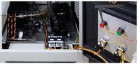 Machine automatique monoposte pour la fabrication de chaussures en cuir avec colle chaude/froide, pour le montage du talon et la lamination, pour une production efficace
