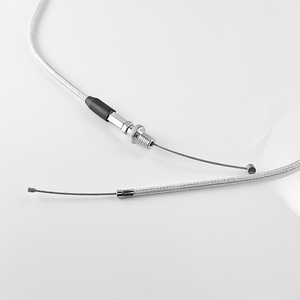 Cable de Acelerador Qiangye Universal para Motocicletas de 50CC-250CC, Cable de Modificación Plateado con Control de Giro - Product Image 3