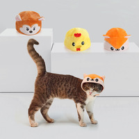 Vente en gros usine : Nouveauté – Serre-tête en peluche motif chat de dessin animé, facile à enlever et à laver – Accessoire mignon pour chat