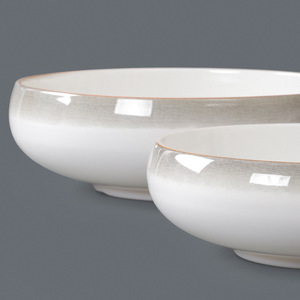 Assiette ronde en mélamine pour restaurant, usage commercial, pour plats de saumon, d'oie, d'œufs de canard, de bœuf, de tripes et de sashimi. - Product Image 3