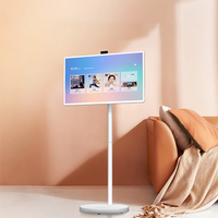 Pantalla Inteligente Móvil Personalizada de Fábrica, con Altura Ajustable, Pantalla Táctil, Sistema Android, Carcasa Personalizada para Uso Familiar