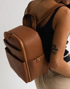 Пользовательский кожаный рюкзак для камеры Dslr, водонепроницаемая сумка для фотокамеры из искусственной кожи, сумка для видеокамеры, рюкзак - Product Image 5